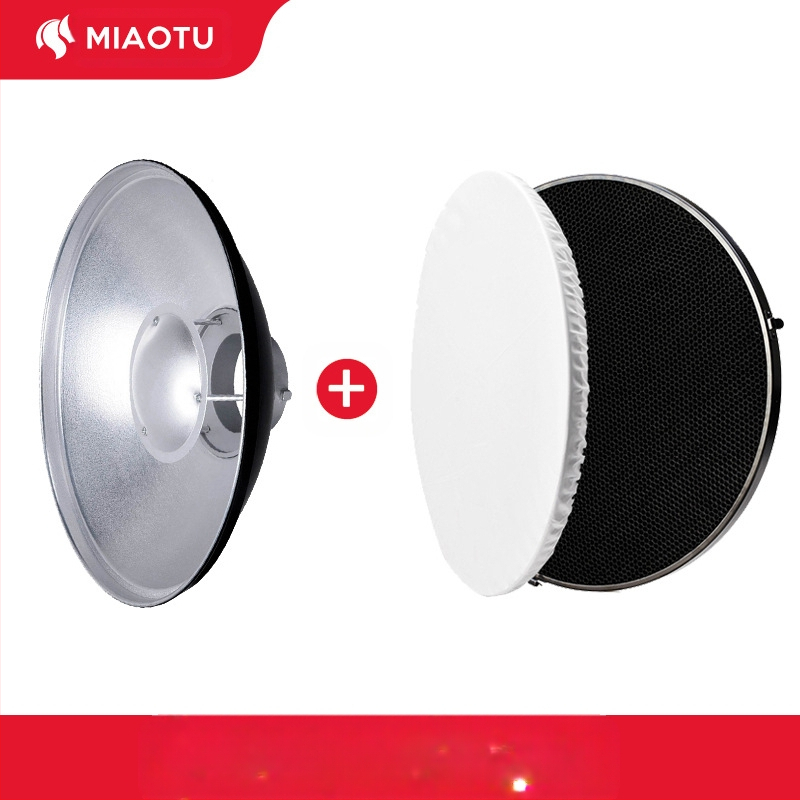 Cap radar fotografic cu grilă honeycomb pentru lumină difuză, construcție metalică, potrivit pentru portret și natură statică, încărcare maximă 2-5 kg, greutate 1 kg