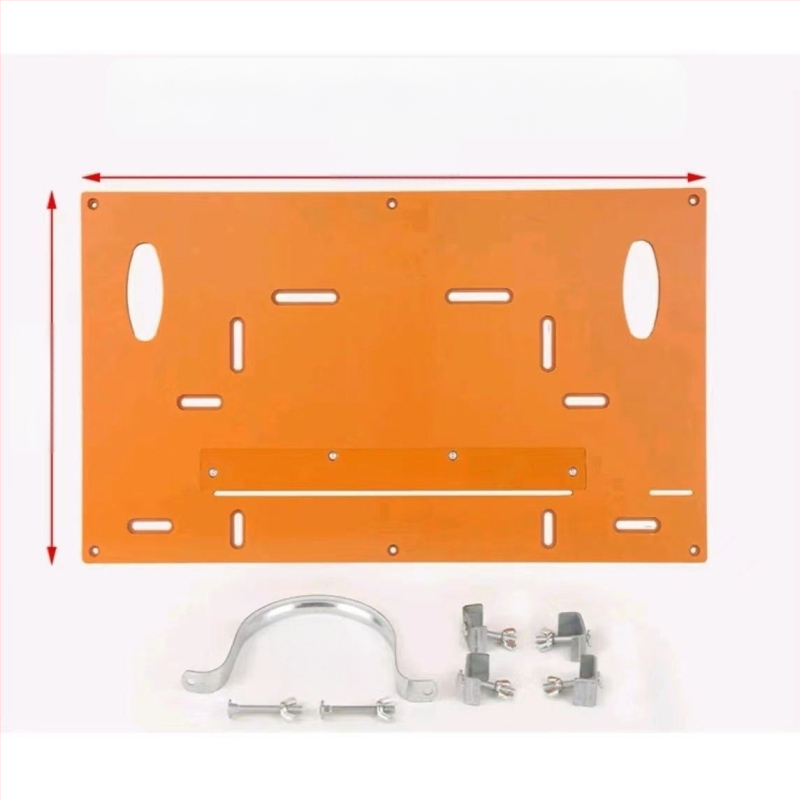 Akrilna donja ploča za stroj za rezanje drveta s prilagođenom pozicionacijskom potporom za drvo i kamen