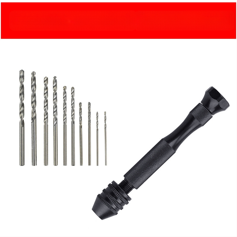 Xinsentuo Σετ εργαλείων χειροκίνητου τρυπανιού για μοντέλα DIY — Αλουμινού κράμα, 150 τεμάχια, για πλαστικό/ξύλο/ακρυλικό