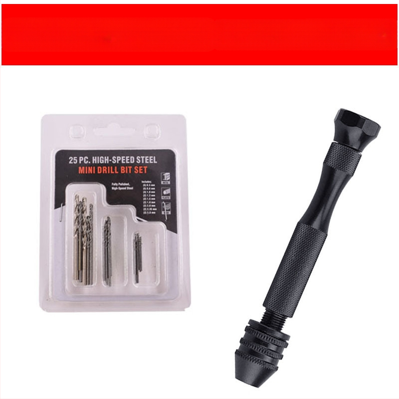 Xinsentuo Σετ εργαλείων χειροκίνητου τρυπανιού για μοντέλα DIY — Αλουμινού κράμα, 150 τεμάχια, για πλαστικό/ξύλο/ακρυλικό