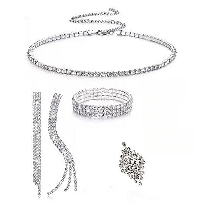 Κολιέ με κρυστάλλους, μενταγιόν από τιτάνιο ατσάλι, πολύστρωτος γεωμετρικός σχεδιασμός για γυναίκες