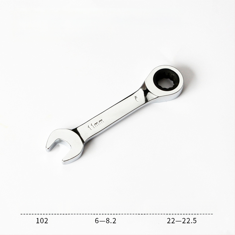 Dvipusiai veržliarakčio pagalbinis ritinėlis su kompaktišku dizainu, chromo-vanadžio plienas