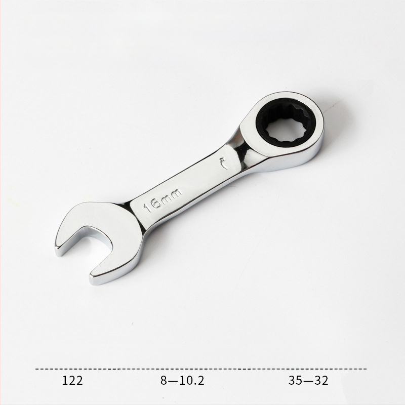 Dvipusiai veržliarakčio pagalbinis ritinėlis su kompaktišku dizainu, chromo-vanadžio plienas