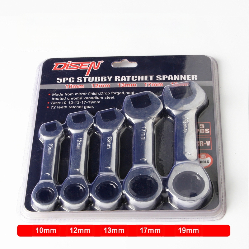 Dvipusiai veržliarakčio pagalbinis ritinėlis su kompaktišku dizainu, chromo-vanadžio plienas