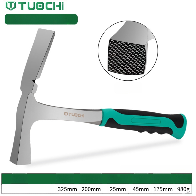 Geoloģijas izpētes āmurs – daudzfunkcionāls, ar asu plakanu galvu, piemērots kalnu kāpšanai un ieguvei