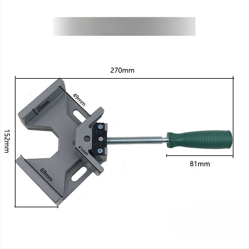 Clește unghi drept 90°, fontă ductilă, model 5299-1, pentru instalații fixe, stil modern