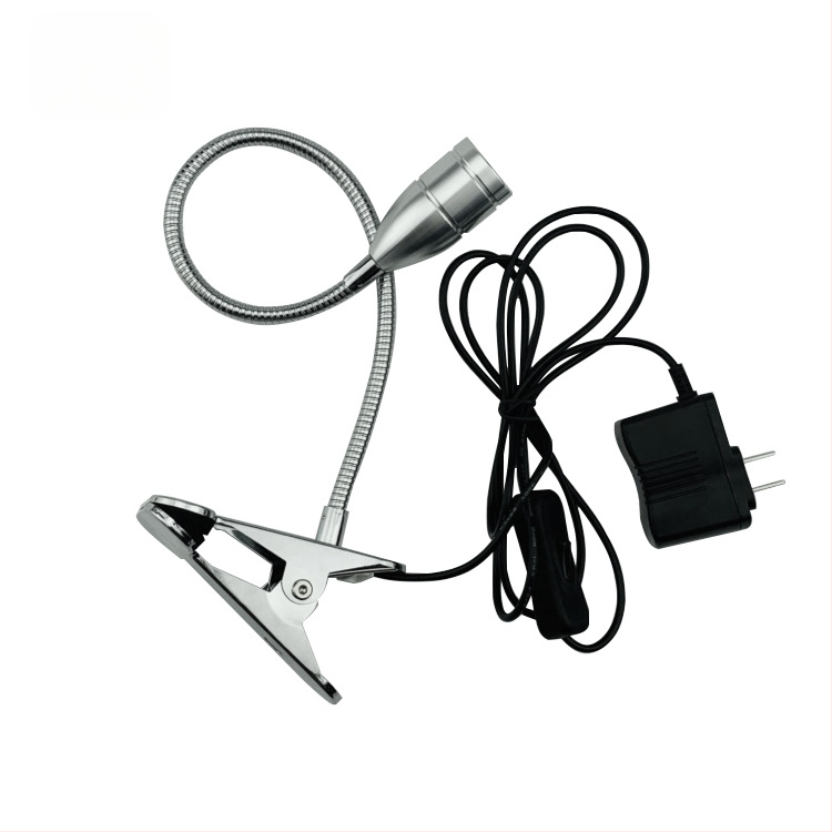 LED klipinis prožektorius su aliuminio korpusu, 5W–12W, CRI 80–89, ≤36V, mygtuko jungiklis