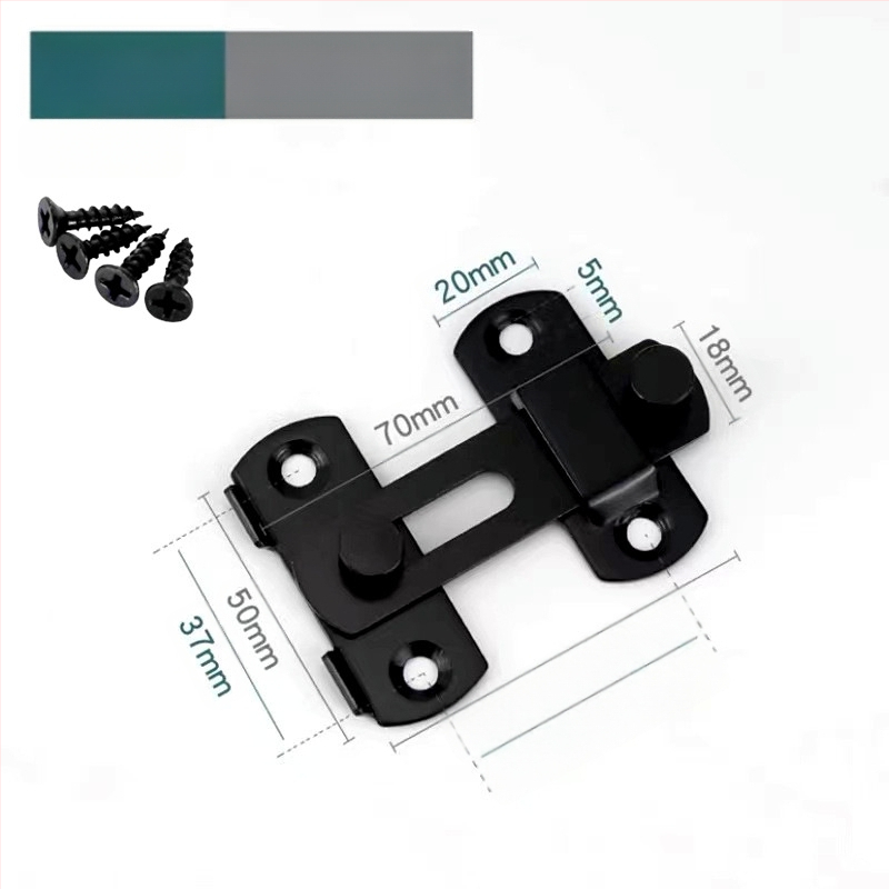 Ανοξείδωτο bolt για πόρτα με κλειδαριά τύπου Η, εξάρτημα πόρτας, φινίρισμα βαφής με ψεκασμό, μάρκα Meishijia