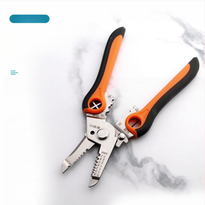 Πολυλειτουργικά τσιμπίδια αποκοπής και crimping καλωδίων για ηλεκτρολόγους – δυνατά και ανθεκτικά, ορθογώνιο σχήμα, 0.155 kg, μάρκα Treatment