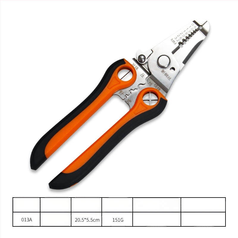 Πολυλειτουργικά τσιμπίδια αποκοπής και crimping καλωδίων για ηλεκτρολόγους – δυνατά και ανθεκτικά, ορθογώνιο σχήμα, 0.155 kg, μάρκα Treatment