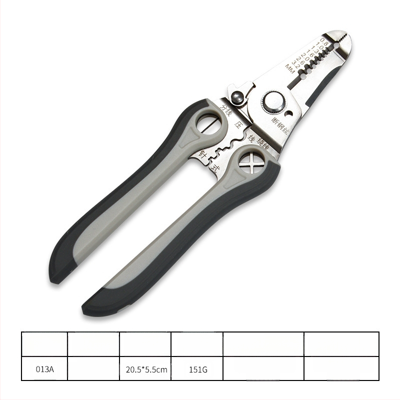 Πολυλειτουργικά τσιμπίδια αποκοπής και crimping καλωδίων για ηλεκτρολόγους – δυνατά και ανθεκτικά, ορθογώνιο σχήμα, 0.155 kg, μάρκα Treatment