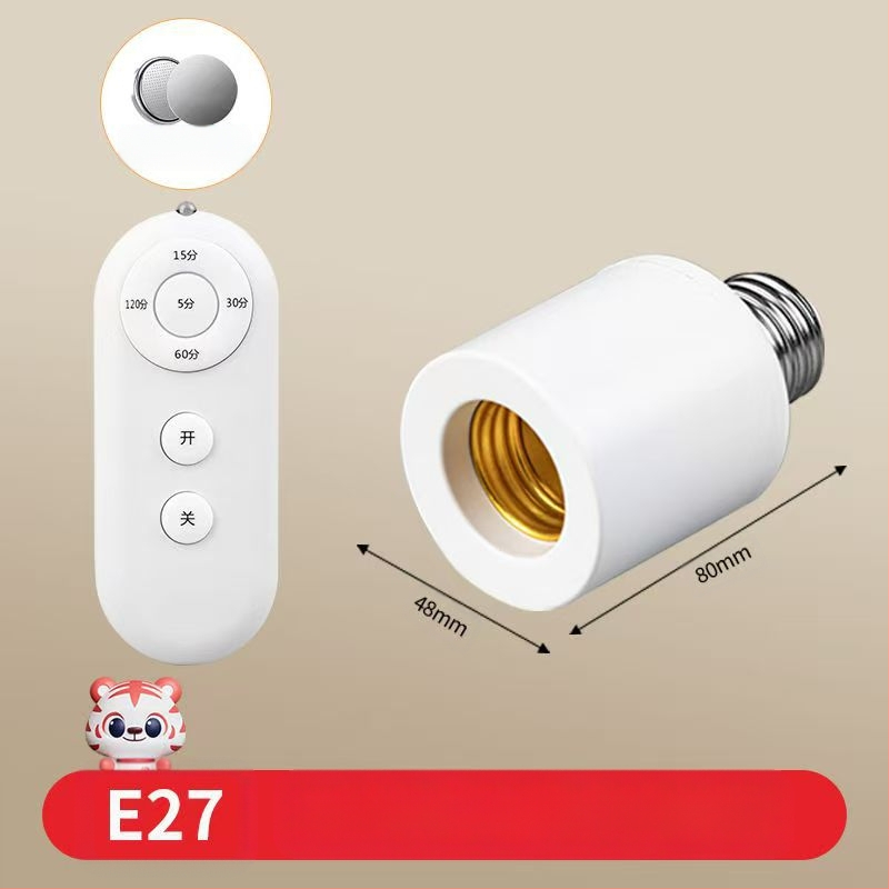 E27 κεραμική βιδωτή βάση λαμπτήρα, PVC σώμα και PVC κάλυμμα, IP20, μοντέλο QPD-008, τροφοδοσία από πρίζα