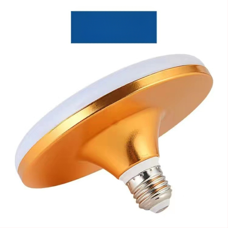 LED λαμπτήρας με σχέδιο ιπτάμενου δίσκου για οικιακή χρήση, βάση E14, 220V, τροφοδοσία μέσω πρίζας, αλουμινένιο σώμα, ενεργειακή κλάση 3