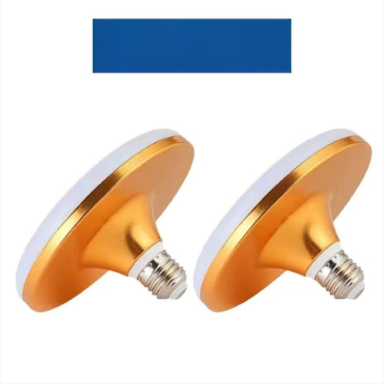 LED λαμπτήρας με σχέδιο ιπτάμενου δίσκου για οικιακή χρήση, βάση E14, 220V, τροφοδοσία μέσω πρίζας, αλουμινένιο σώμα, ενεργειακή κλάση 3