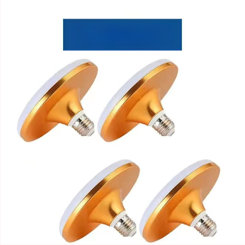 LED λαμπτήρας με σχέδιο ιπτάμενου δίσκου για οικιακή χρήση, βάση E14, 220V, τροφοδοσία μέσω πρίζας, αλουμινένιο σώμα, ενεργειακή κλάση 3