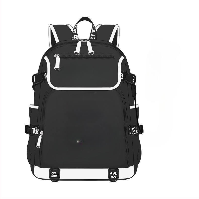 Mugursoma ar lielu ietilpību, no Oxford auduma, ar anime karikatūras motīvu, elpojoša un izturīga pret nolietojumu