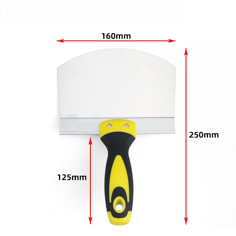 Σπάτουλα σοβάτισματος με λεπίδα από ανοξείδωτο ατσάλι, πλαστικό χερούλι, σειρά Putty knife, Jiuling, LC cabinet-feeder προδιαγραφές