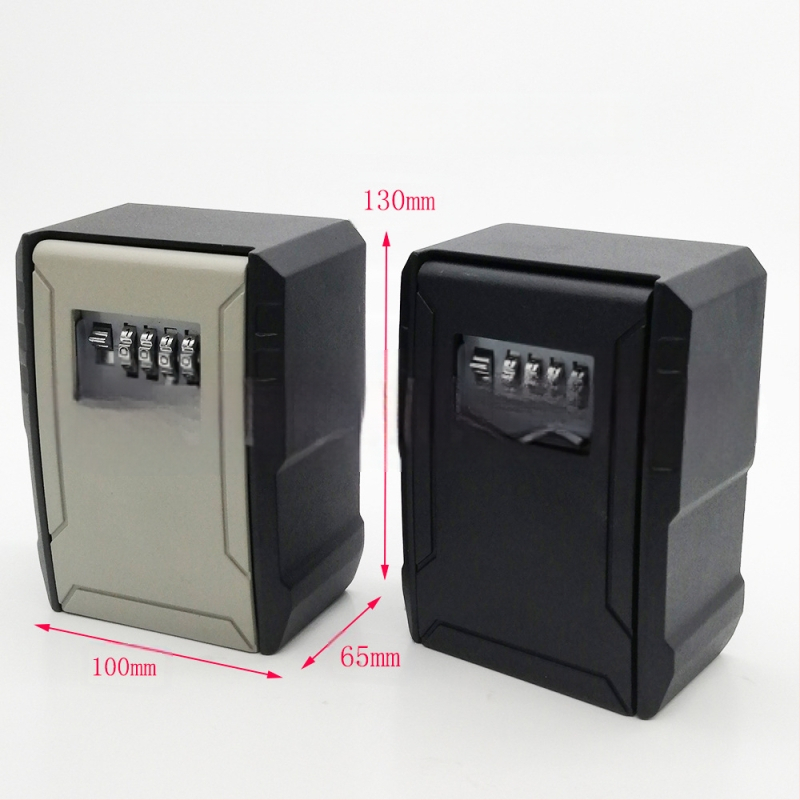 Κλειδοθήκη αλουμινίου με κωδικό CH-817/827, μοντέρνος μινιμαλισμός, τοίχος ή κρεμάστρα, αριθμητικό κλείδωμα