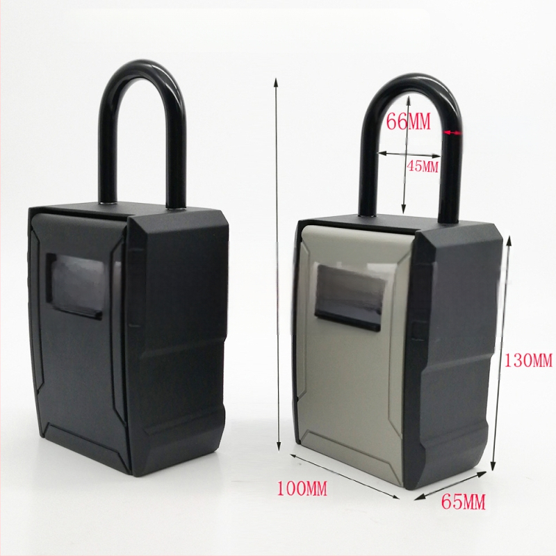 Κλειδοθήκη αλουμινίου με κωδικό CH-817/827, μοντέρνος μινιμαλισμός, τοίχος ή κρεμάστρα, αριθμητικό κλείδωμα