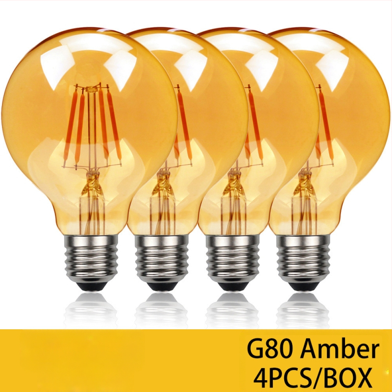 Λάμπα LED Edison με φίλμεντ, βάση E27, μοντέλο ST64, 360 lm, CRI 90+, διάρκεια ζωής 20000 h