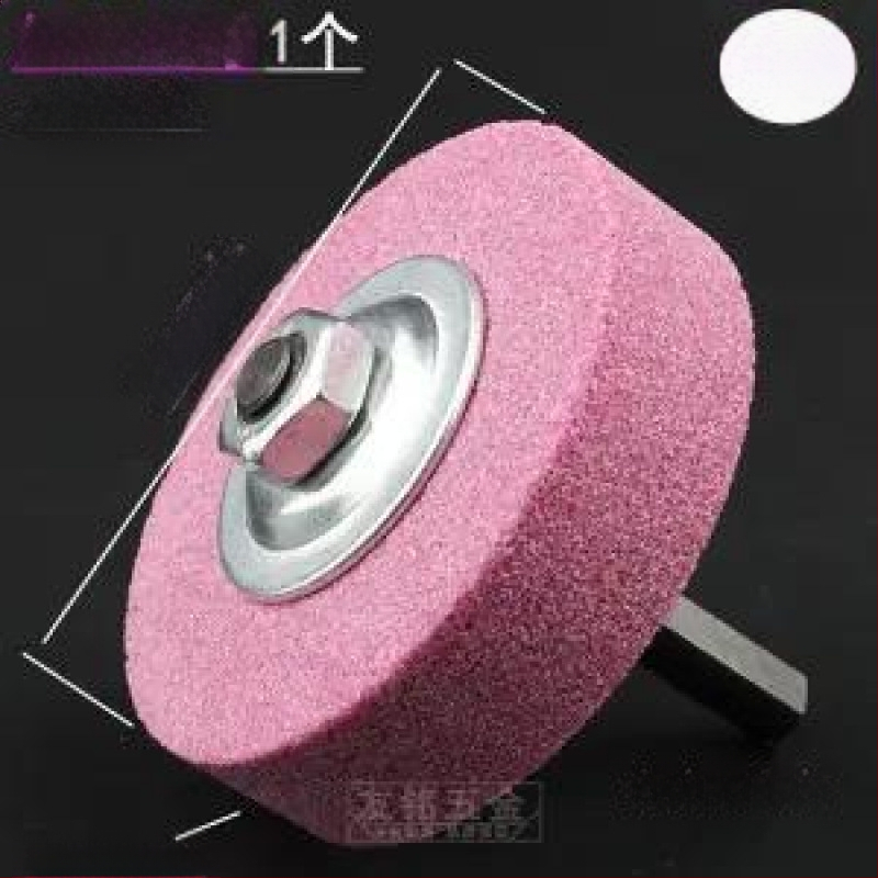 Αξεσουάρ ακονίσματος μαχαιριών για χειροκίνητο και ηλεκτρικό τρυπάνι • δίσκος λείανσης από ανοξείδωτο ατσάλι • λίθος γυαλίσματος • κυκλικός δίσκος λείανσης