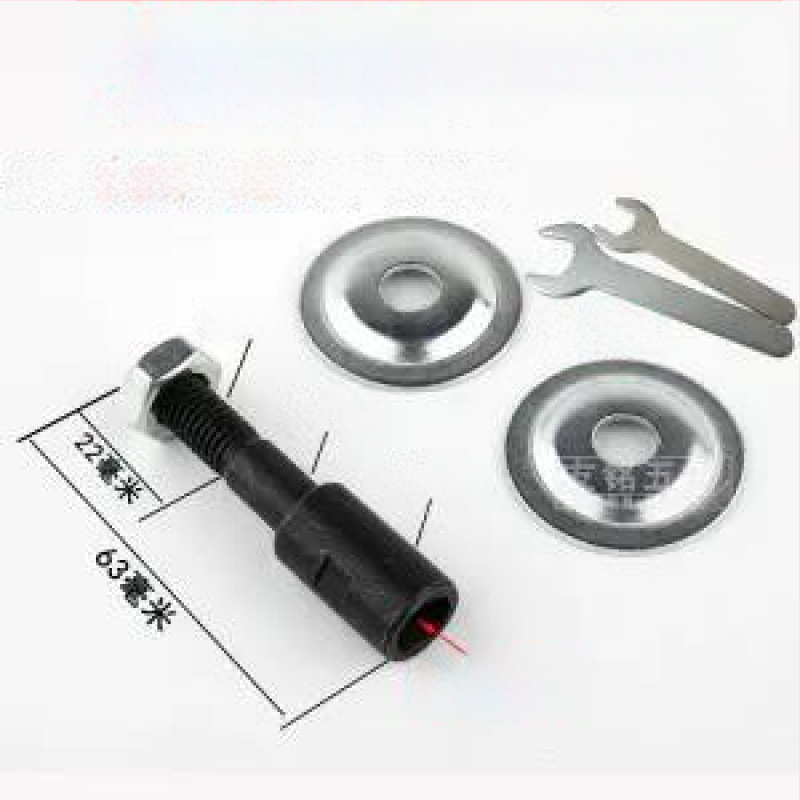 Αξεσουάρ ακονίσματος μαχαιριών για χειροκίνητο και ηλεκτρικό τρυπάνι • δίσκος λείανσης από ανοξείδωτο ατσάλι • λίθος γυαλίσματος • κυκλικός δίσκος λείανσης