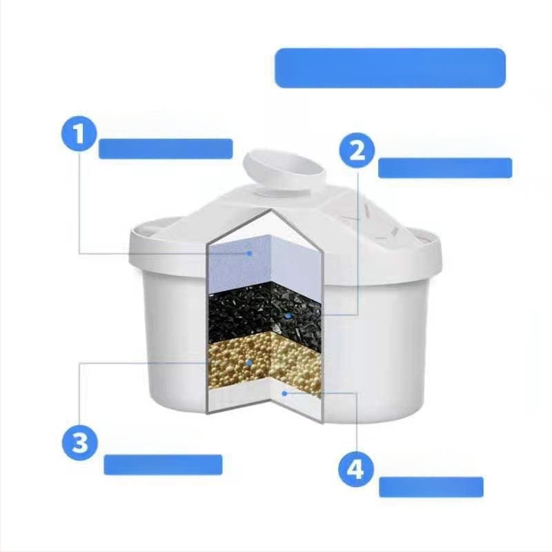 Οικιακός καθαριστής νερού με υπερφιλτράρισμα, 4-στάδια φιλτραρίσματος, φίλτρο από ενεργό άνθρακα, αποσπώμενο φίλτρο, απευθείας πόση