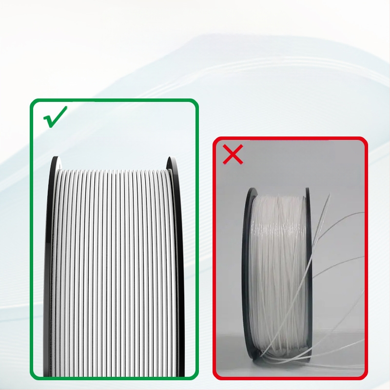 Νήμα PLA μεταξωτής επιφάνειας για 3D εκτύπωση, μεταξωτό φινίρισμα, κυκλική διατομή, μήκος 328 m, Tuochuang 3D