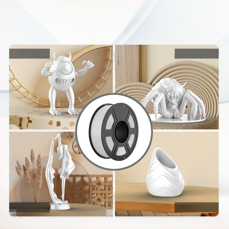 Νήμα PLA μεταξωτής επιφάνειας για 3D εκτύπωση, μεταξωτό φινίρισμα, κυκλική διατομή, μήκος 328 m, Tuochuang 3D