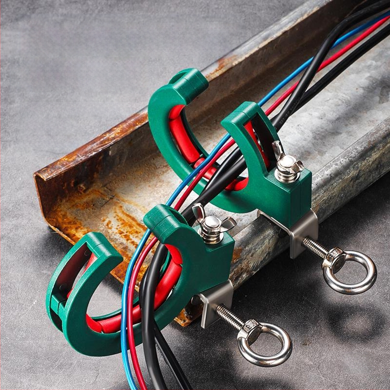 Τροχαλία διέλευσης καλωδίων για οροφική καλωδίωση σε κανάλι καλωδίων – εργαλείο εγκατάστασης χαμηλής τάσης