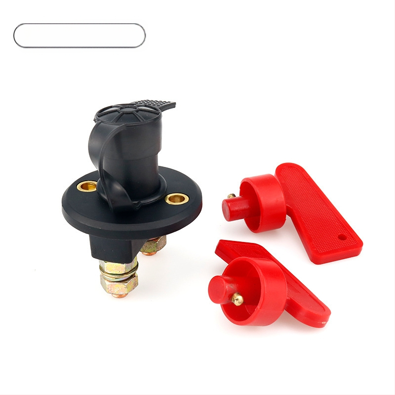 HH 12V-24V διακόπτης κύριας ισχύος αυτοκινήτου με αντιδιαρροή, μοχλοειδής τύπος διπλής στήλης διακόπτης απενεργοποίησης