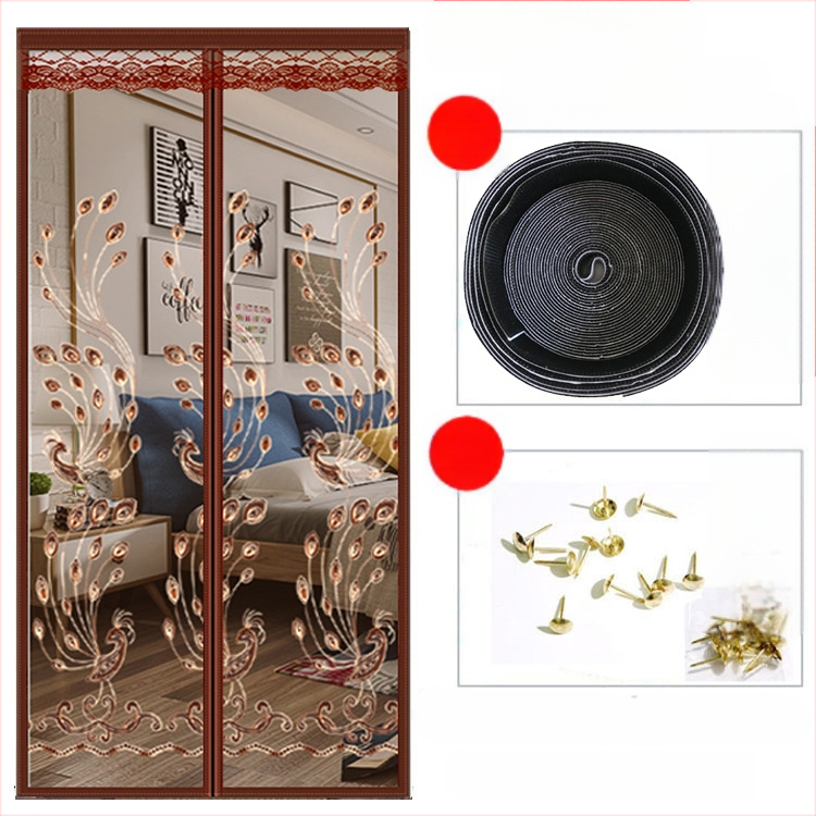 Μαγνητική πόρτα οθόνης | κουρτίνα πόρτας για υπνοδωμάτιο, μοντέρνα απλότητα, περιεκτικότητα υφάσματος 99%