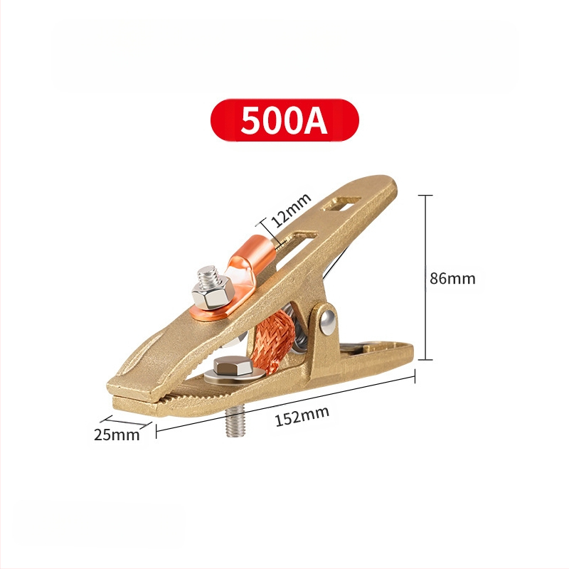 Κλιπ γείωσης συγκόλλησης Α-σχήματος από καθαρό χαλκό, 300-800 A, Handsome power