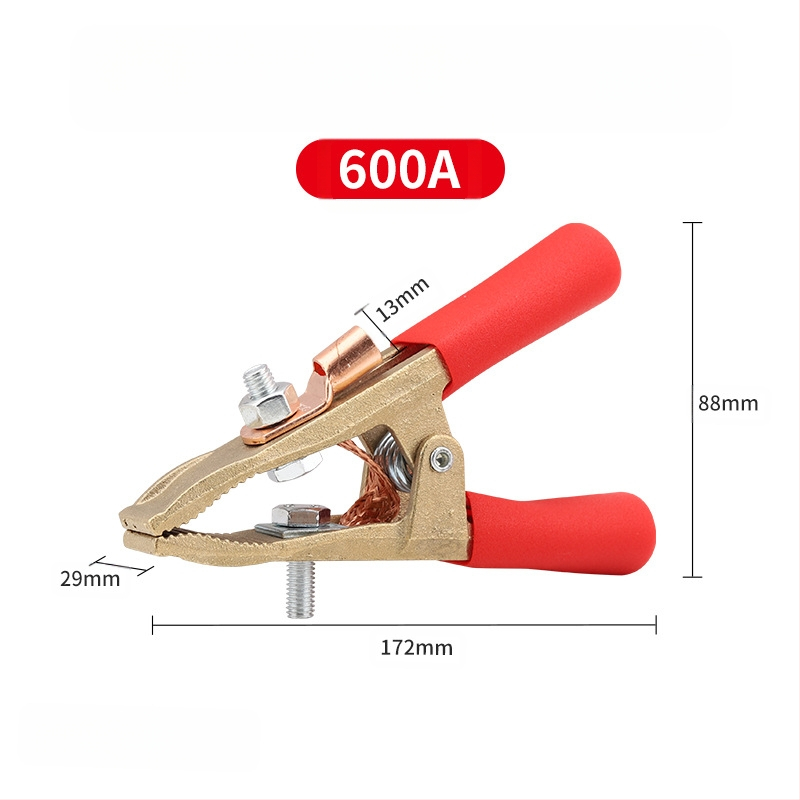 Κλιπ γείωσης συγκόλλησης Α-σχήματος από καθαρό χαλκό, 300-800 A, Handsome power