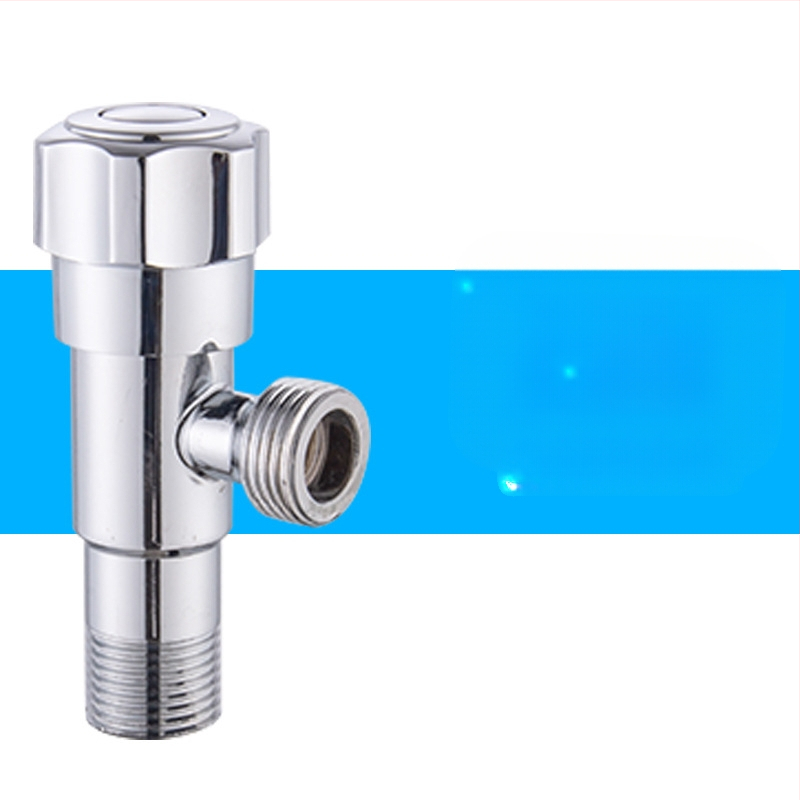 Латунен ъглов клапан, стенен монтаж, модел 8289, работно налягане 1,6 MPa, вътрешен диаметър 14 мм