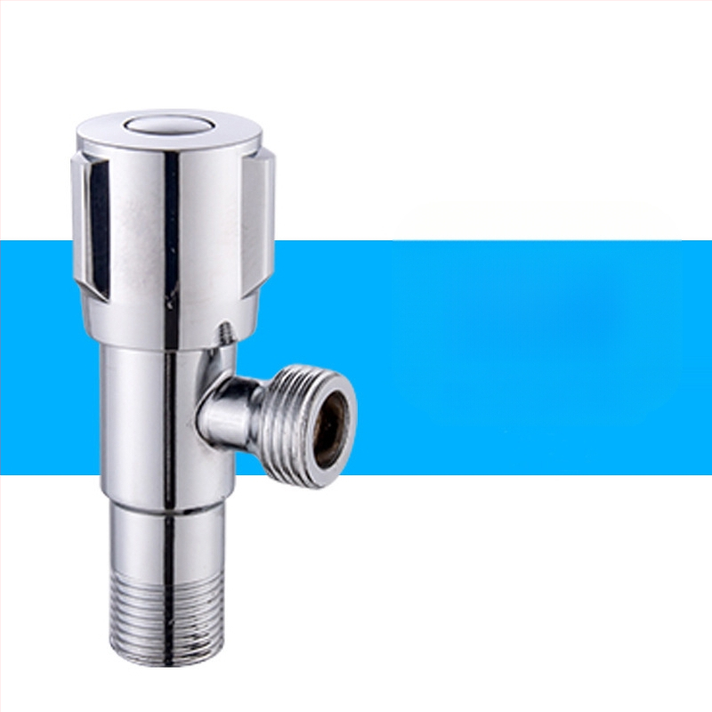 Латунен ъглов клапан, стенен монтаж, модел 8289, работно налягане 1,6 MPa, вътрешен диаметър 14 мм