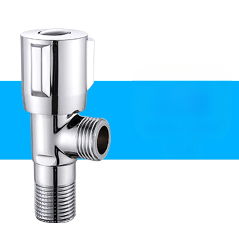 Латунен ъглов клапан, стенен монтаж, модел 8289, работно налягане 1,6 MPa, вътрешен диаметър 14 мм