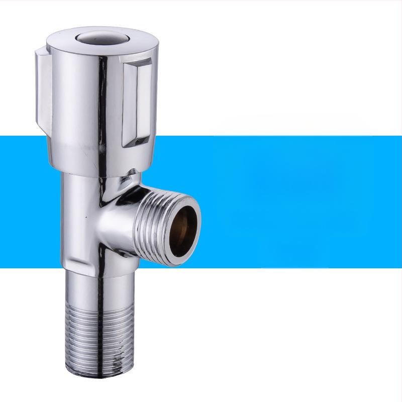 Латунен ъглов клапан, стенен монтаж, модел 8289, работно налягане 1,6 MPa, вътрешен диаметър 14 мм