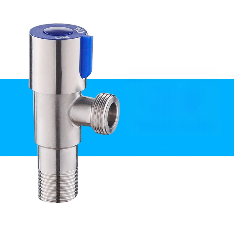 Латунен ъглов клапан, стенен монтаж, модел 8289, работно налягане 1,6 MPa, вътрешен диаметър 14 мм