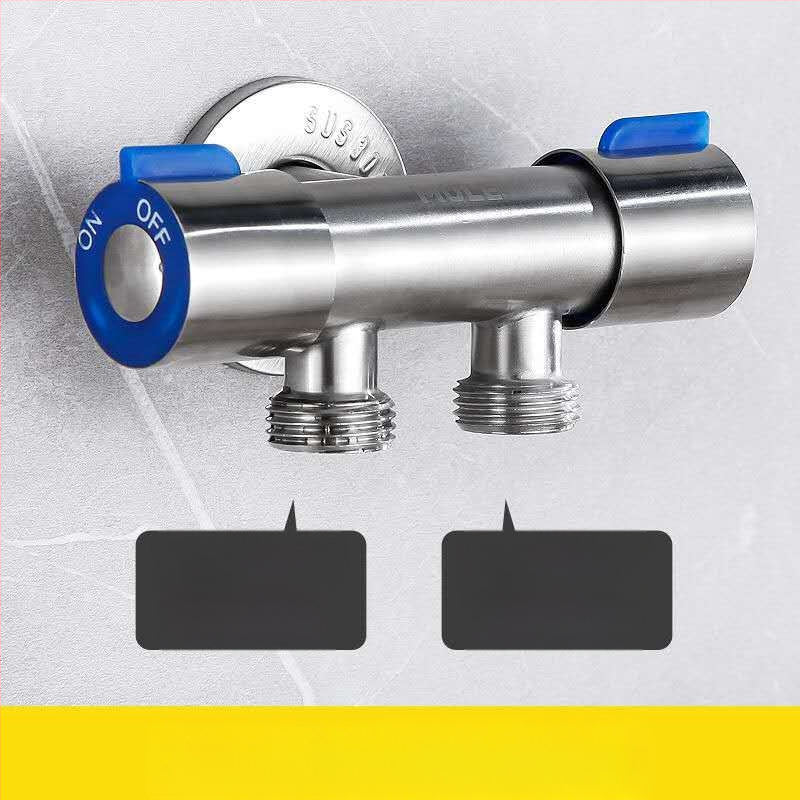 Латунен ъглов клапан, стенен монтаж, модел 8289, работно налягане 1,6 MPa, вътрешен диаметър 14 мм