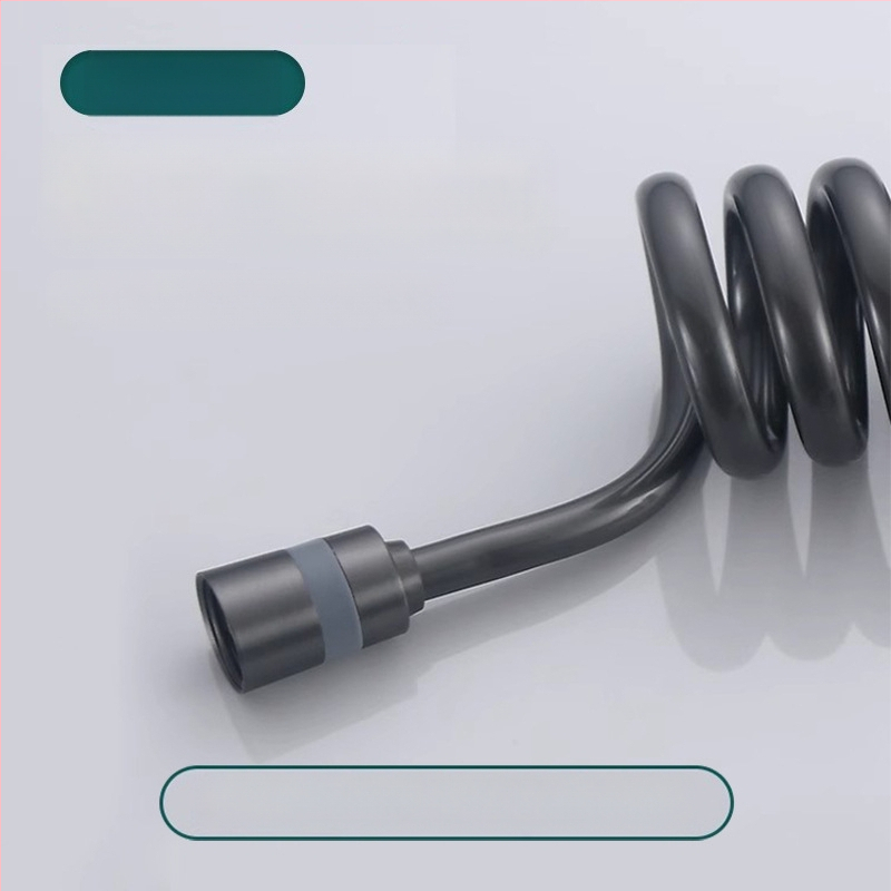 Ντους σωλήνας PU υψηλής πίεσης με τηλεσκοπικό σωλήνα, κατασκευή από χαλκό+PU, συνδέσεις με νήματα, μοντέλο 4, ονομασική πίεση κανονική