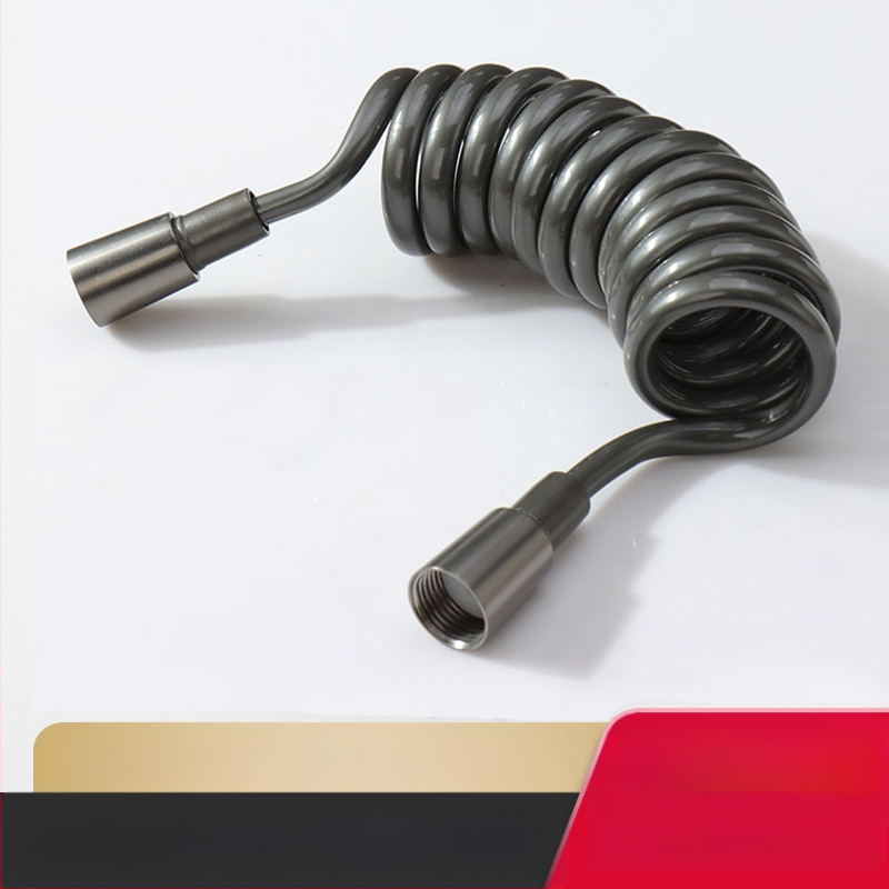 Ντους σωλήνας PU υψηλής πίεσης με τηλεσκοπικό σωλήνα, κατασκευή από χαλκό+PU, συνδέσεις με νήματα, μοντέλο 4, ονομασική πίεση κανονική