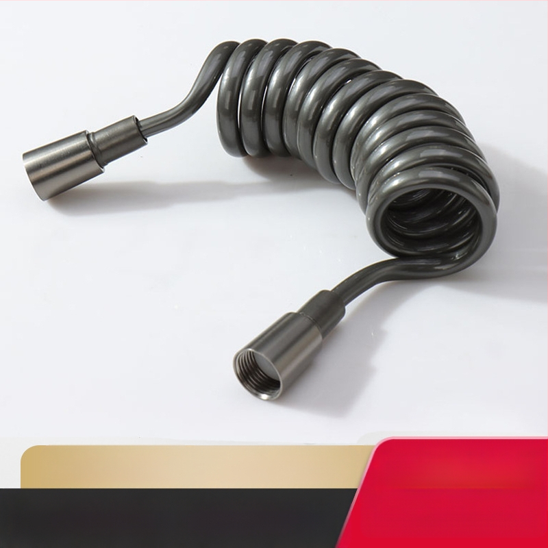 Ντους σωλήνας PU υψηλής πίεσης με τηλεσκοπικό σωλήνα, κατασκευή από χαλκό+PU, συνδέσεις με νήματα, μοντέλο 4, ονομασική πίεση κανονική