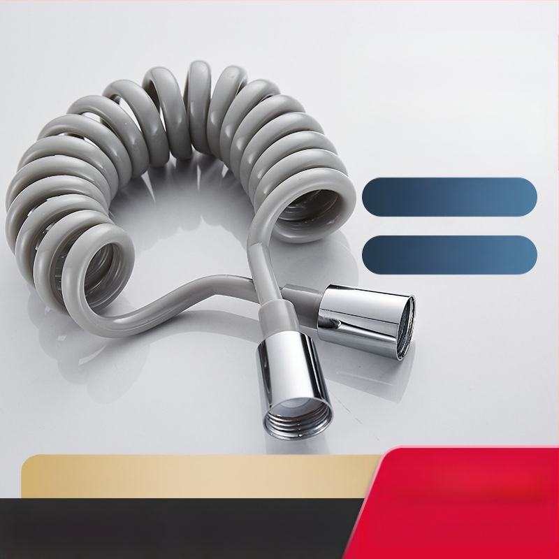 Ντους σωλήνας PU υψηλής πίεσης με τηλεσκοπικό σωλήνα, κατασκευή από χαλκό+PU, συνδέσεις με νήματα, μοντέλο 4, ονομασική πίεση κανονική