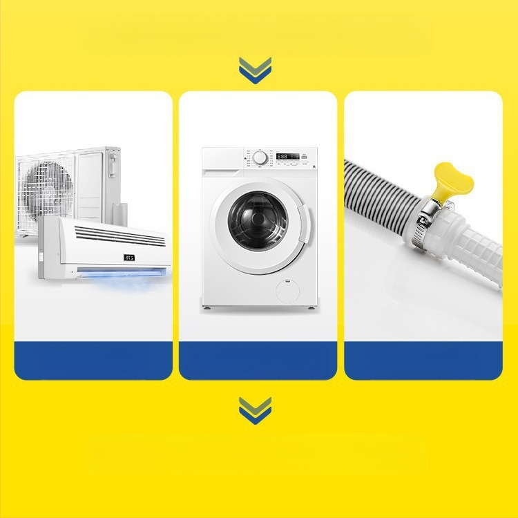 Guminė vandens žarna išplėtimas prie čiaupo