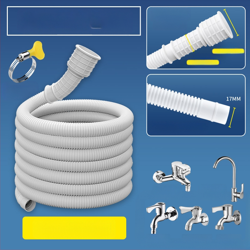Guminė vandens žarna išplėtimas prie čiaupo
