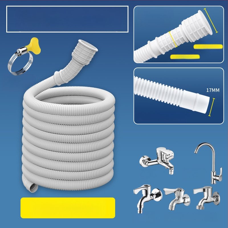 Guminė vandens žarna išplėtimas prie čiaupo