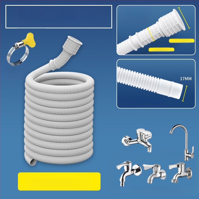 Guminė vandens žarna išplėtimas prie čiaupo
