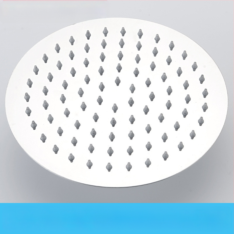 Viršutinė dušo galva su lietaus funkcija, nerūdijantis plienas, 4 taškų universalus sąsajos 2 cm, sriegio montavimas, Hongbo