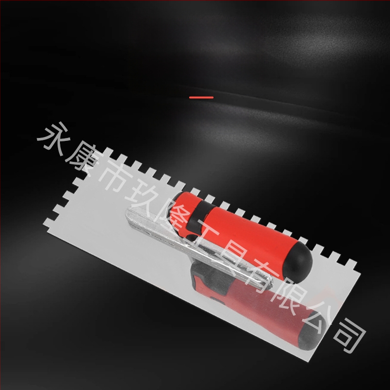 Ανοξείδωτο χωρίς βίδες μαστιλοτριβείο με οδοντωτό σκραπ για οικοδομές και γύψο (Jiulong Tools; Μοντέλο: Οδοντωτό μαχαίρι; Υλικό: Ανοξείδωτο ατσάλι)